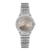 IBSO/ Aubisino's new steel band women's watch with diamond-encrusted dial, silver-gray, high-end cross-border trade watch 6638 Item Picture